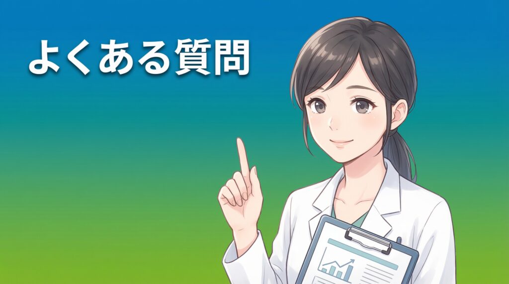 質問に答える薬剤師