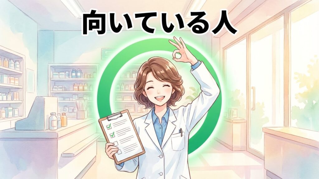 アポプラス薬剤師が向いている人