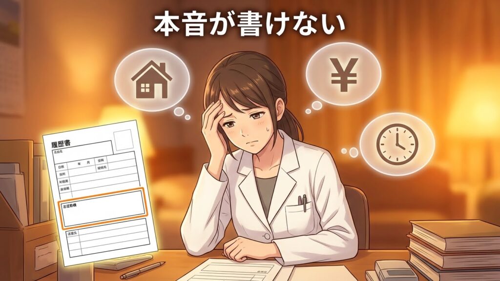 志望動機が書けず悩む薬剤師