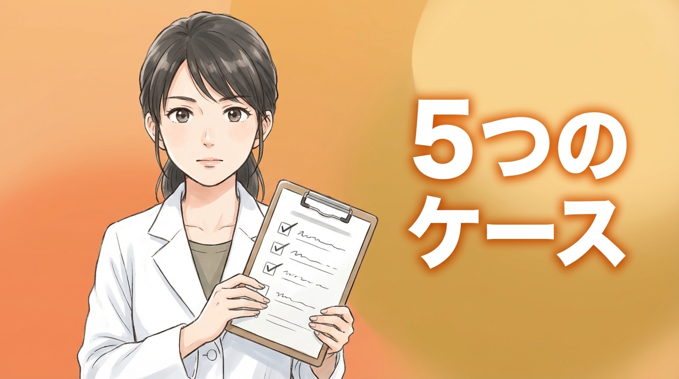 チェックリストを持つ薬剤師